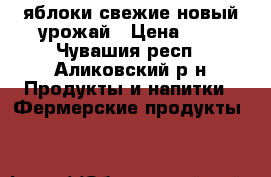 яблоки свежие новый урожай › Цена ­ 7 - Чувашия респ., Аликовский р-н Продукты и напитки » Фермерские продукты   